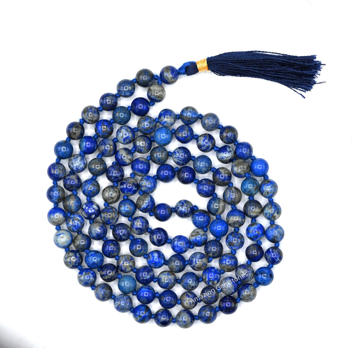 Lapis Lazuli Knotted Mala (Lapis Lazuli / Knotted)