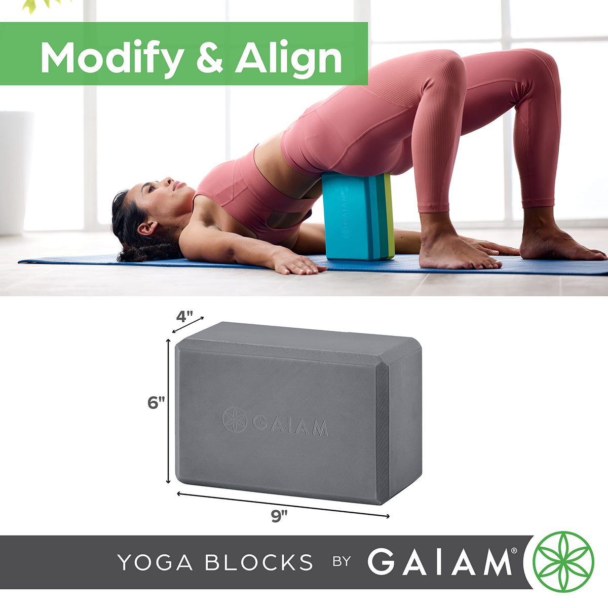 Yoga Block Supportive Latex (Deep Purple / 2 Blocks)