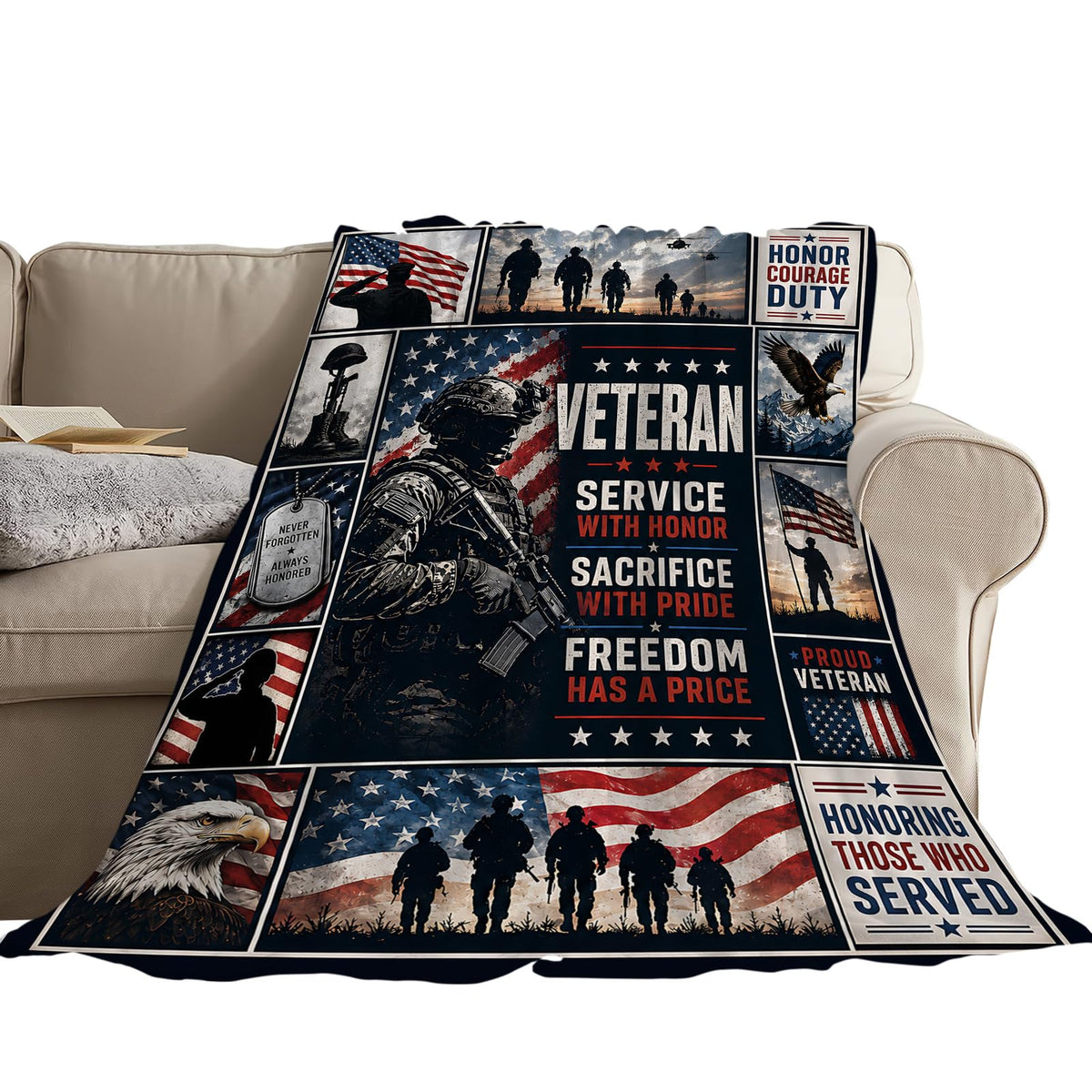 Veteran Blanket (50"x60" / Veteran)