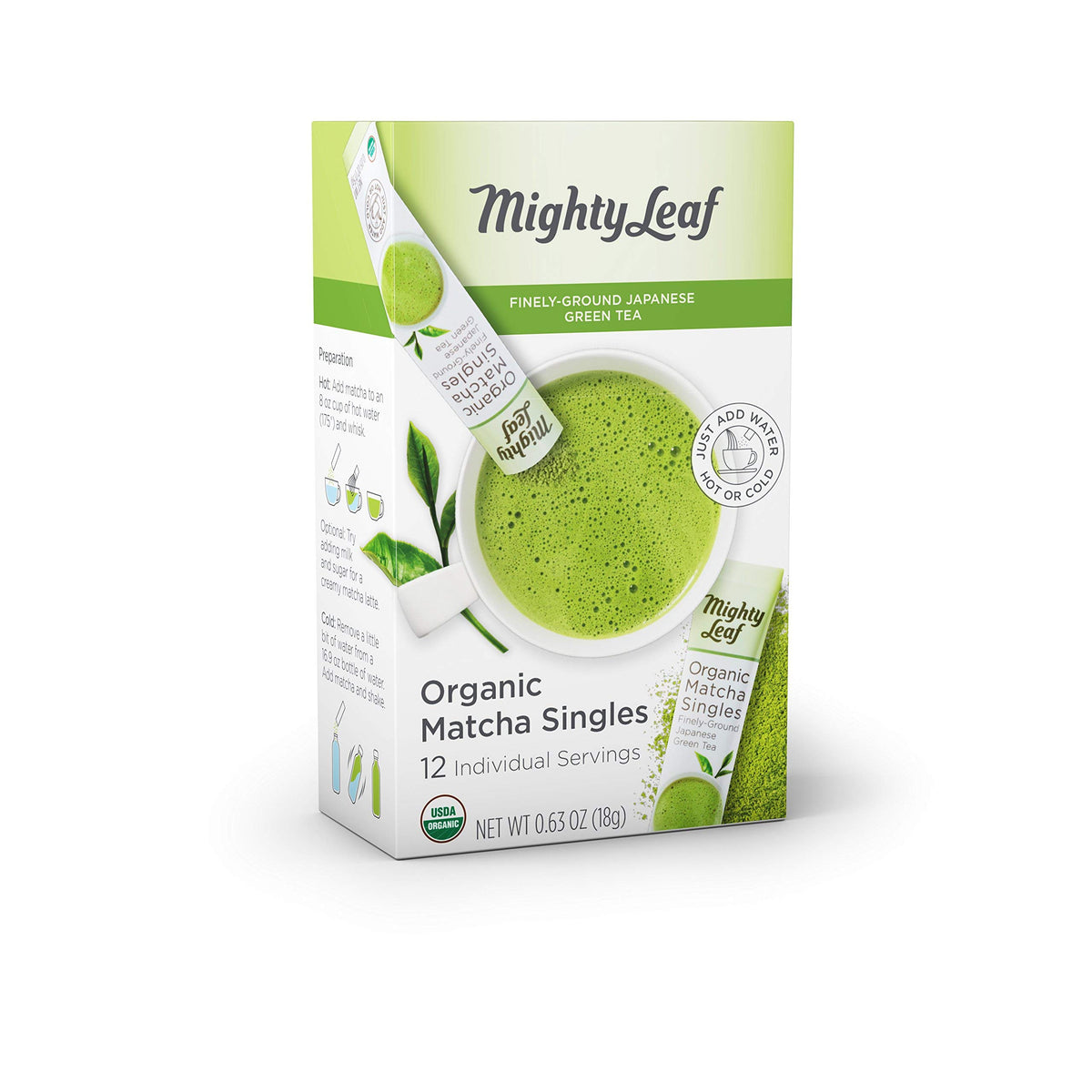 Tea Organic Matcha Green Tea (12 Count (Pack of 1))