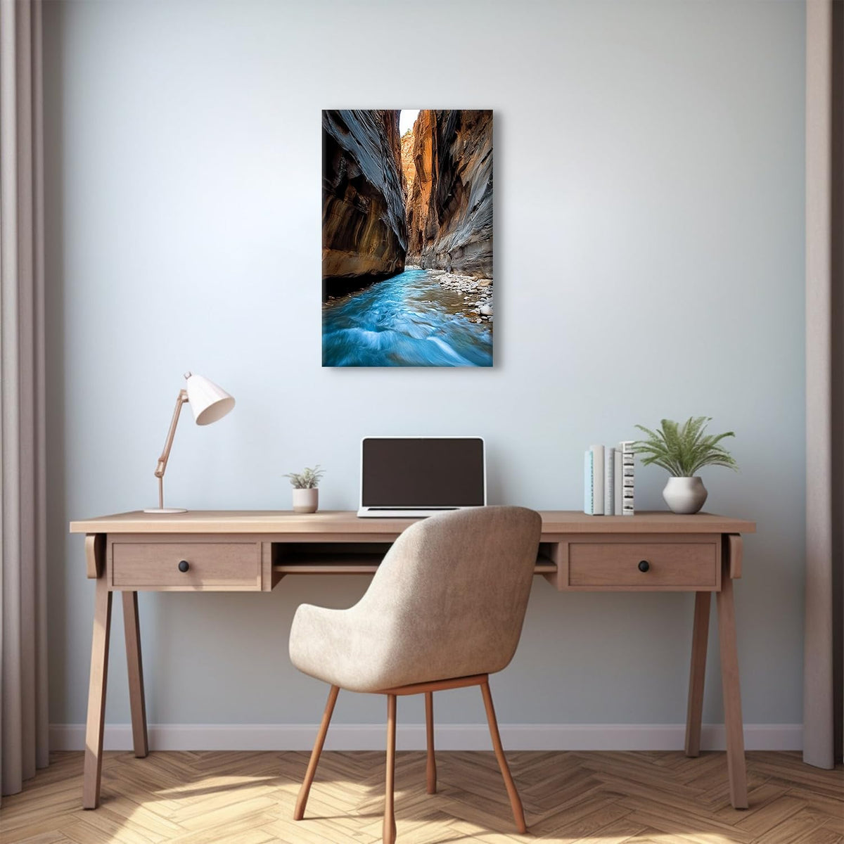 Utah National Park Wall Art Nature Mountain Pictures Wall Decor for Bathrooms Office Sunrise Lake Forest Canvas Painting Bedroom Nature Landscape Artwork Vintage Picture Decor Home Decoration 16x24" (16"L x 24"W / Nature03)