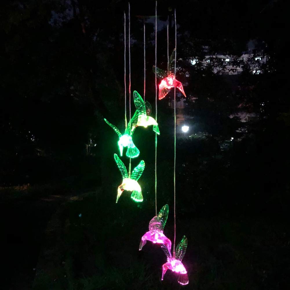 Hummingbird Solar Chimes