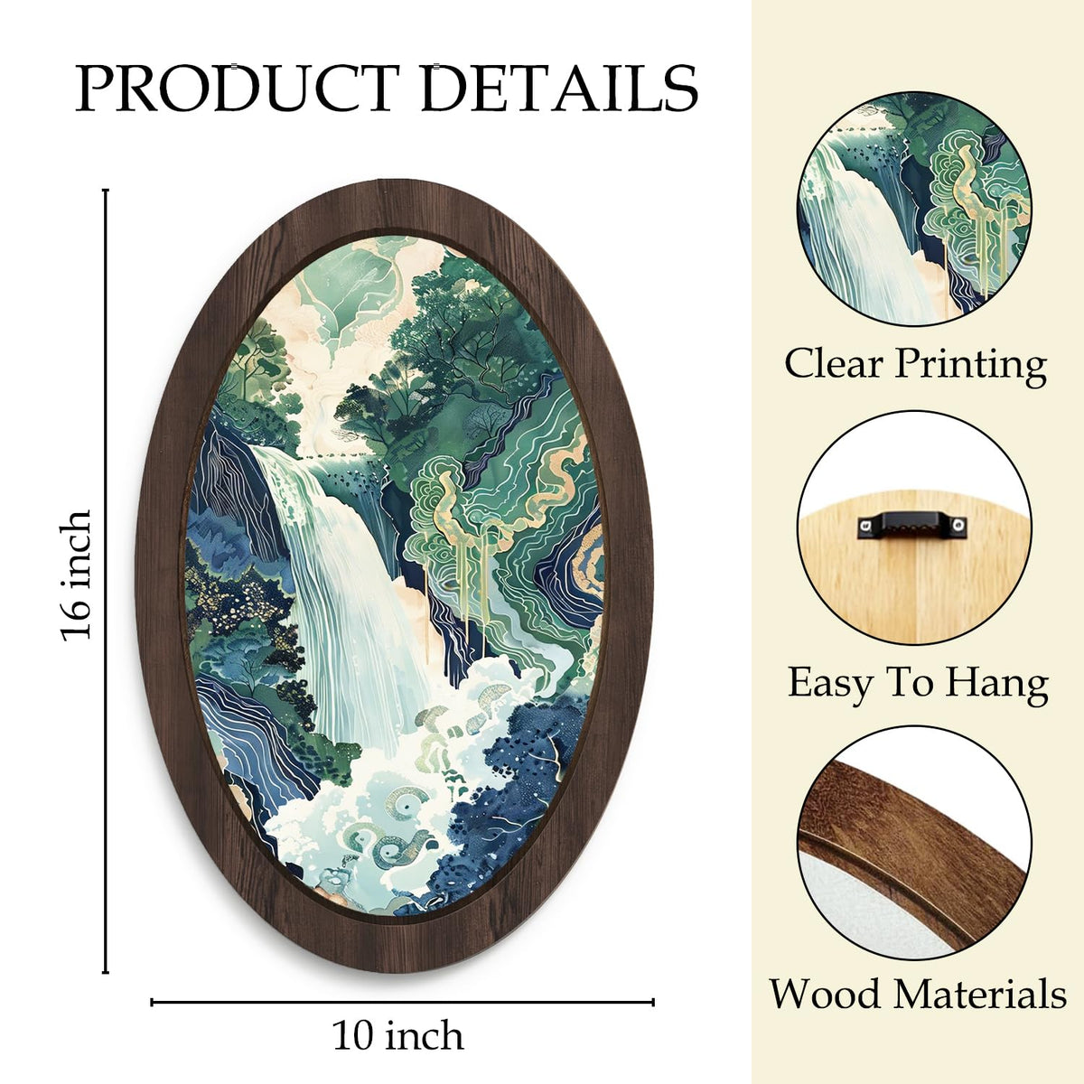 Waterfall Wall Art (waterfall)