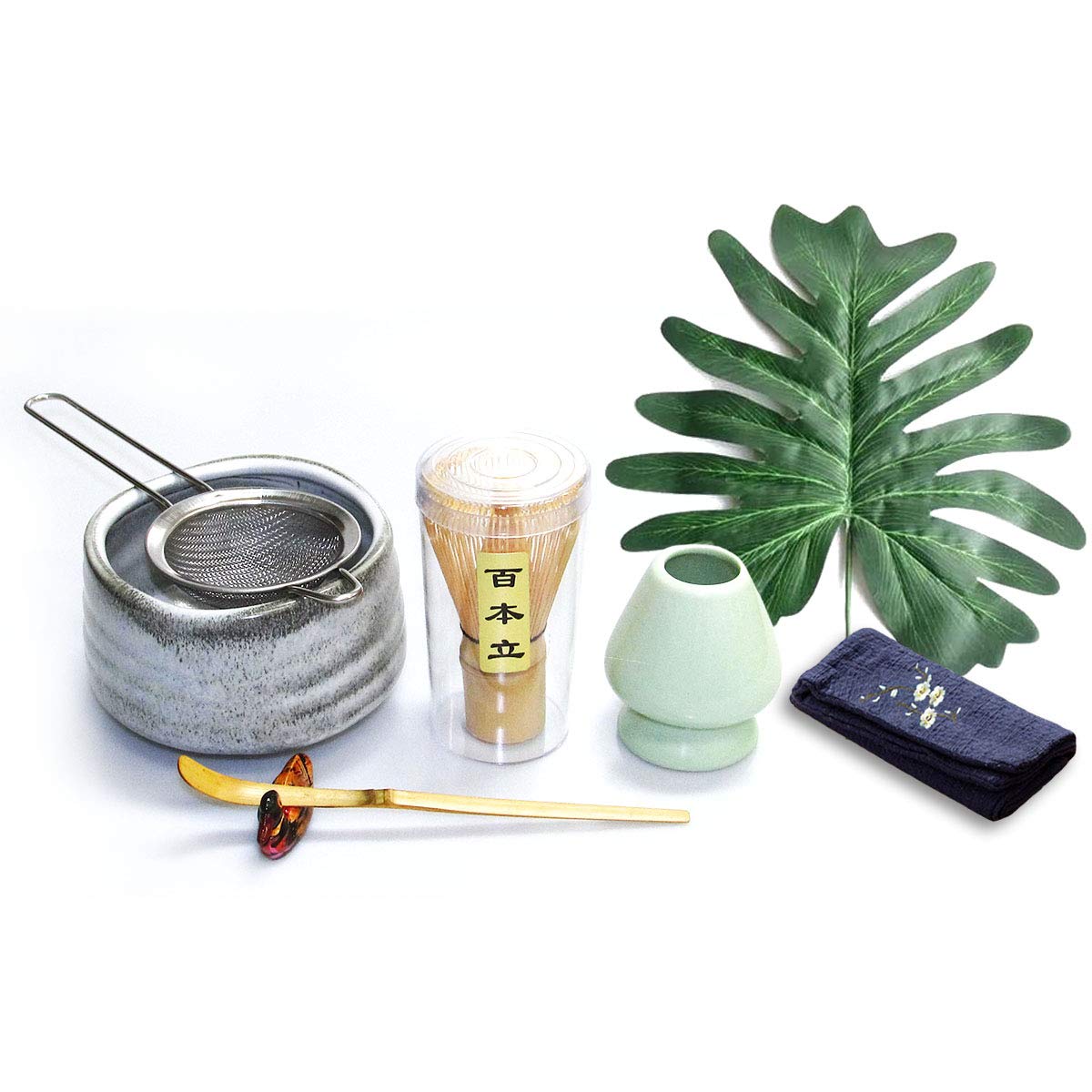 Japanese Matcha Tea Set (Gray)