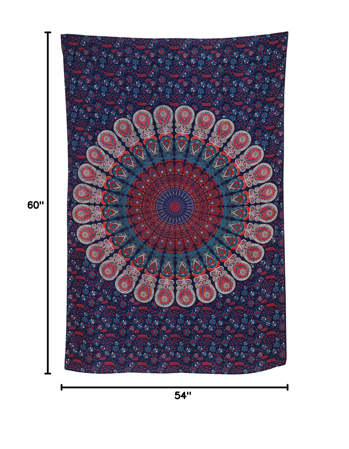 Organic Cotton (Midnight Blue / 60"L x 54"W)