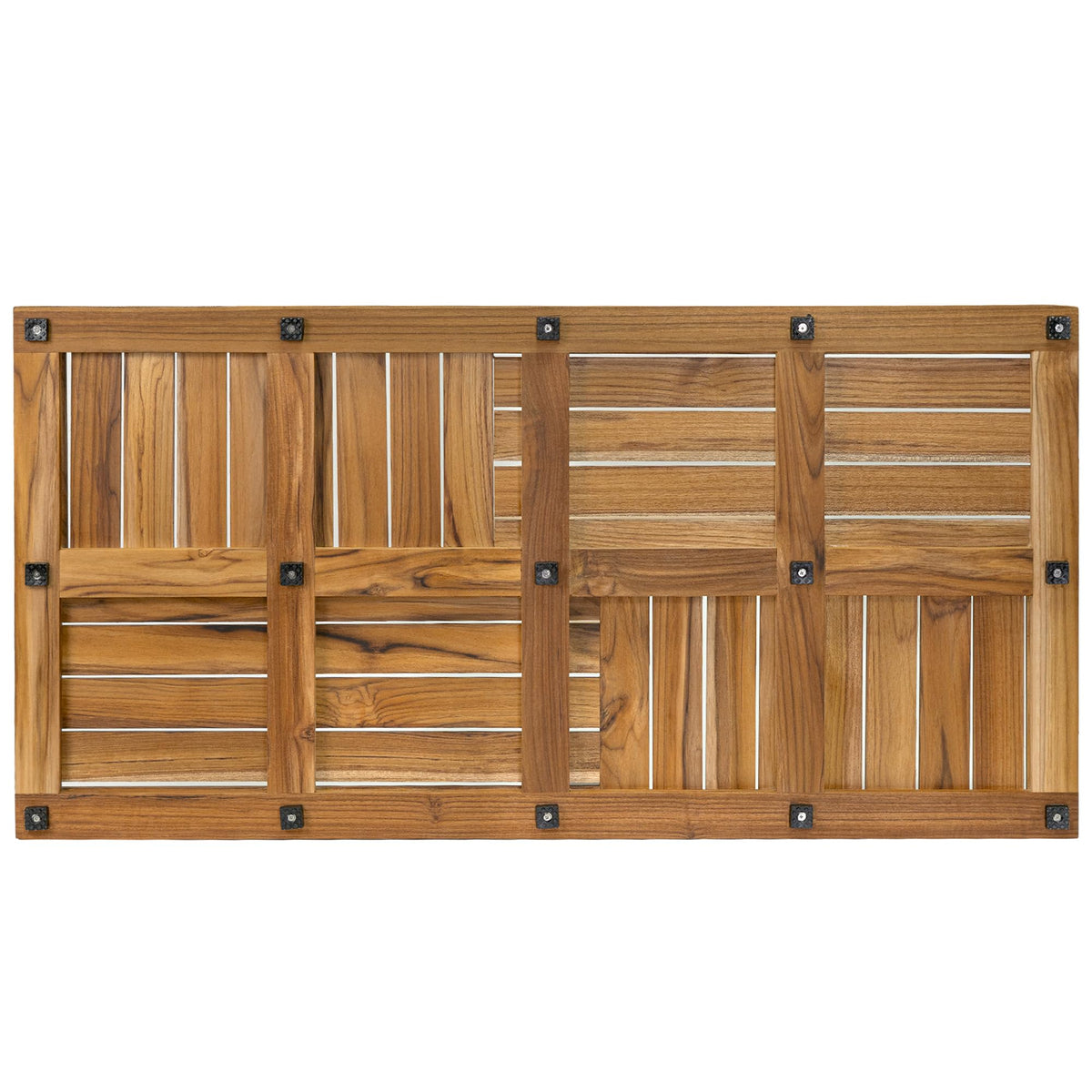 Teak Wood Bath Mat (40" x 20" (Rectangular))