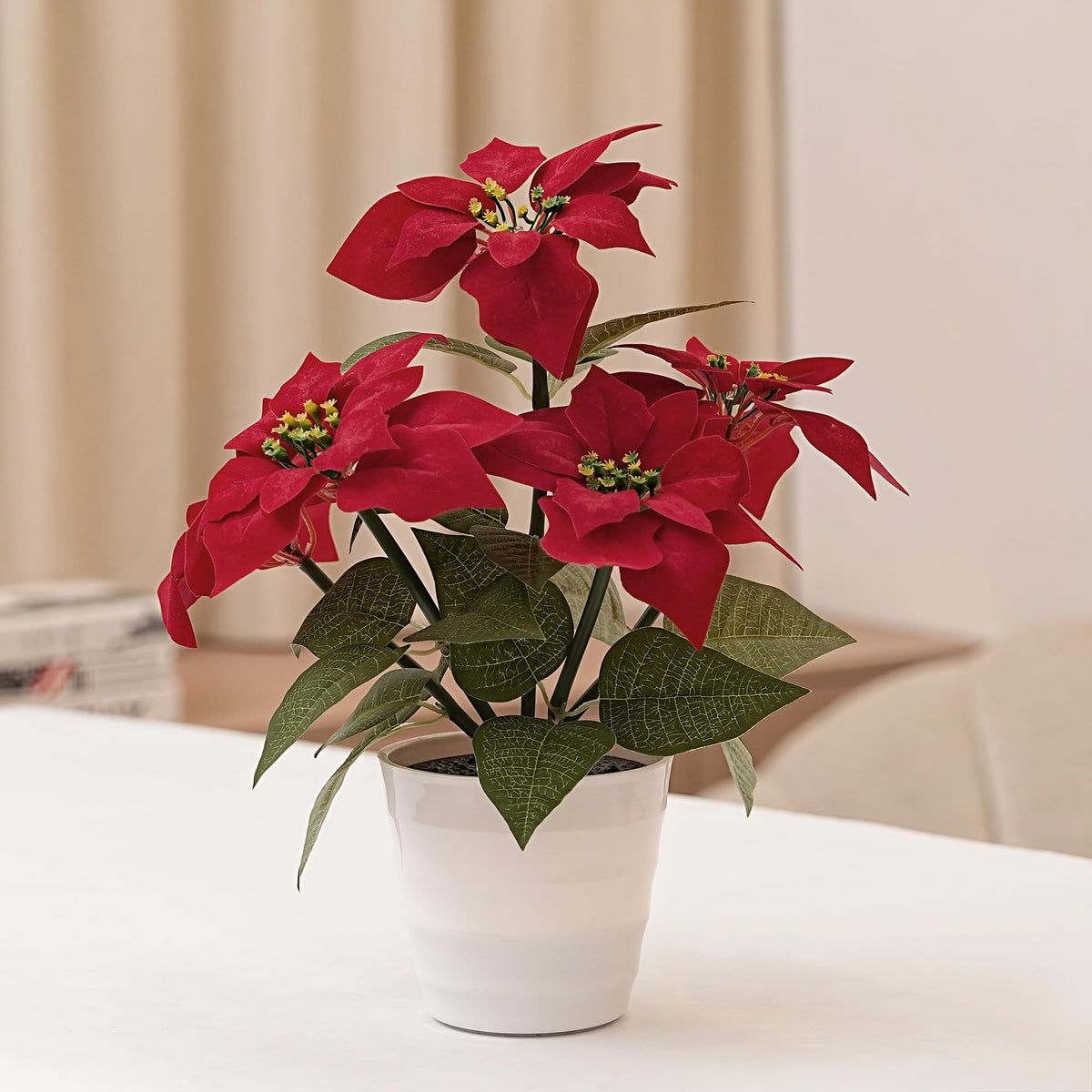 Artificial Christmas Flower Lamp Night Light (Christmas Flower)