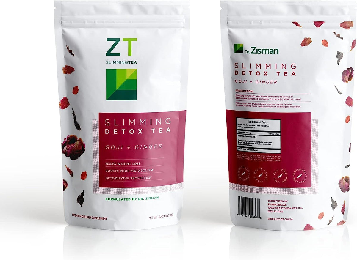 Dr. Zisman ZT Slimming Detox Tea (30 Servings (Pack of 1))