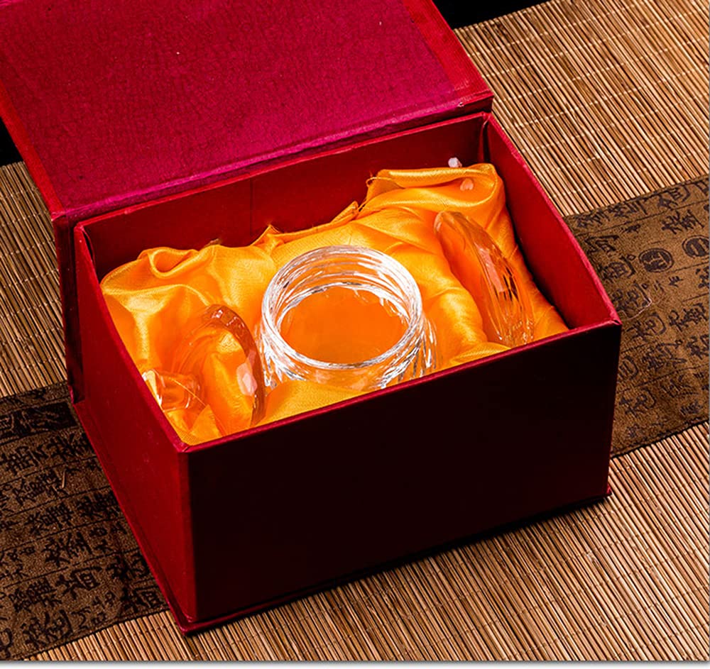 1pc Crystal Glass Altar Cup (Lotus)