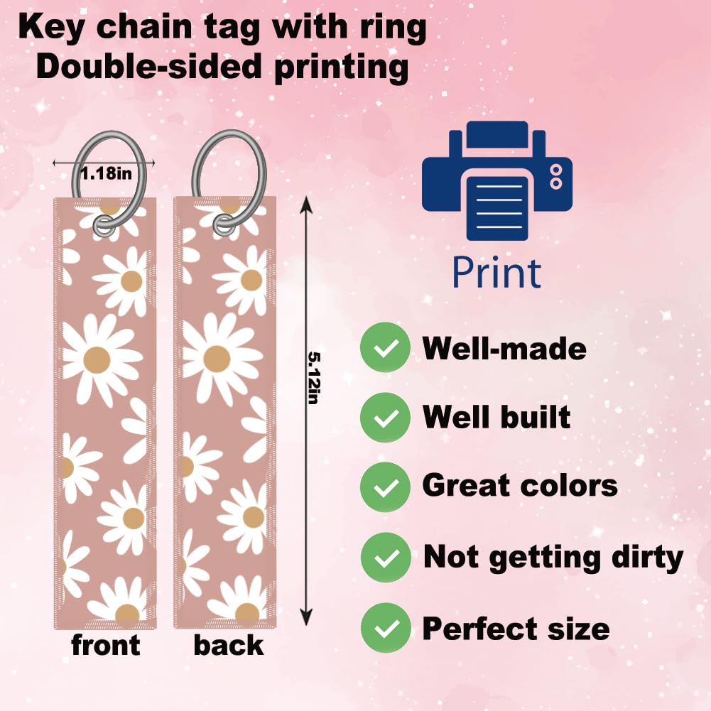 Pink Daisy Floral License Plate Frame for Women 2Pc Car Tag (for Floral-Daisy p / 2 pack)