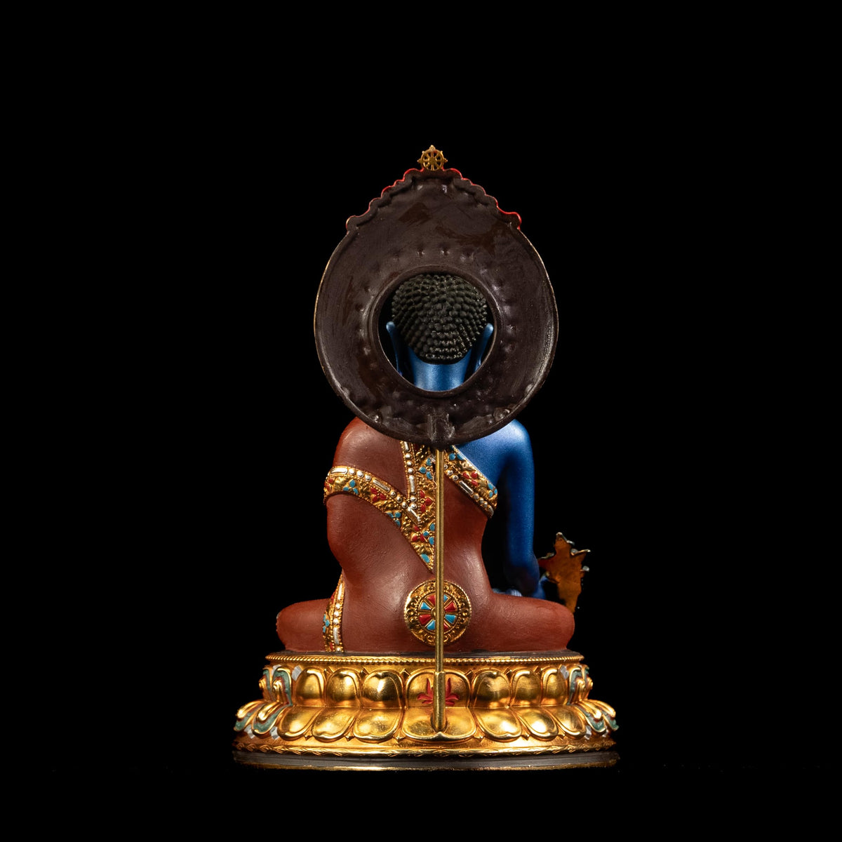 Buddha Statue Indoor (Medicine / 5.91in)