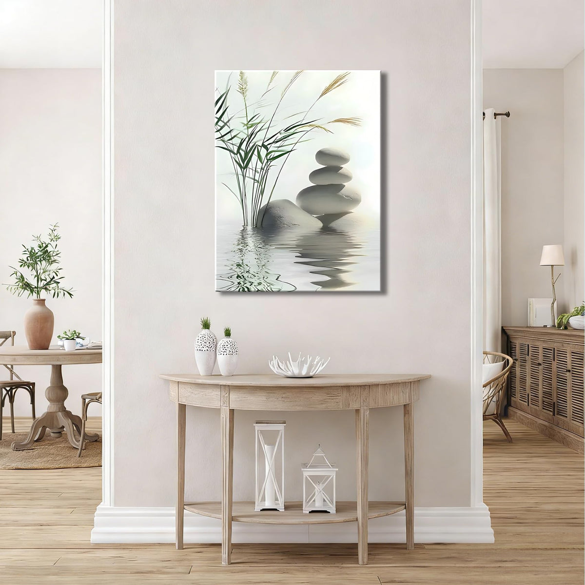 Zen Wall Art Spa Canvas Print (Pictures21 / 36"L x 24"W)
