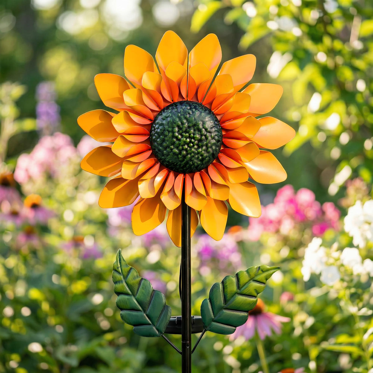 Sunflower Solar Wind Spinner (Sunflower)