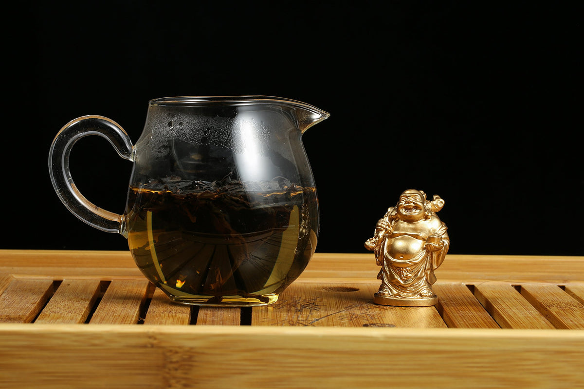 6Pcs 2in Gold Resin Laughing Buddha Figurines (2'' Resin Gold Set)