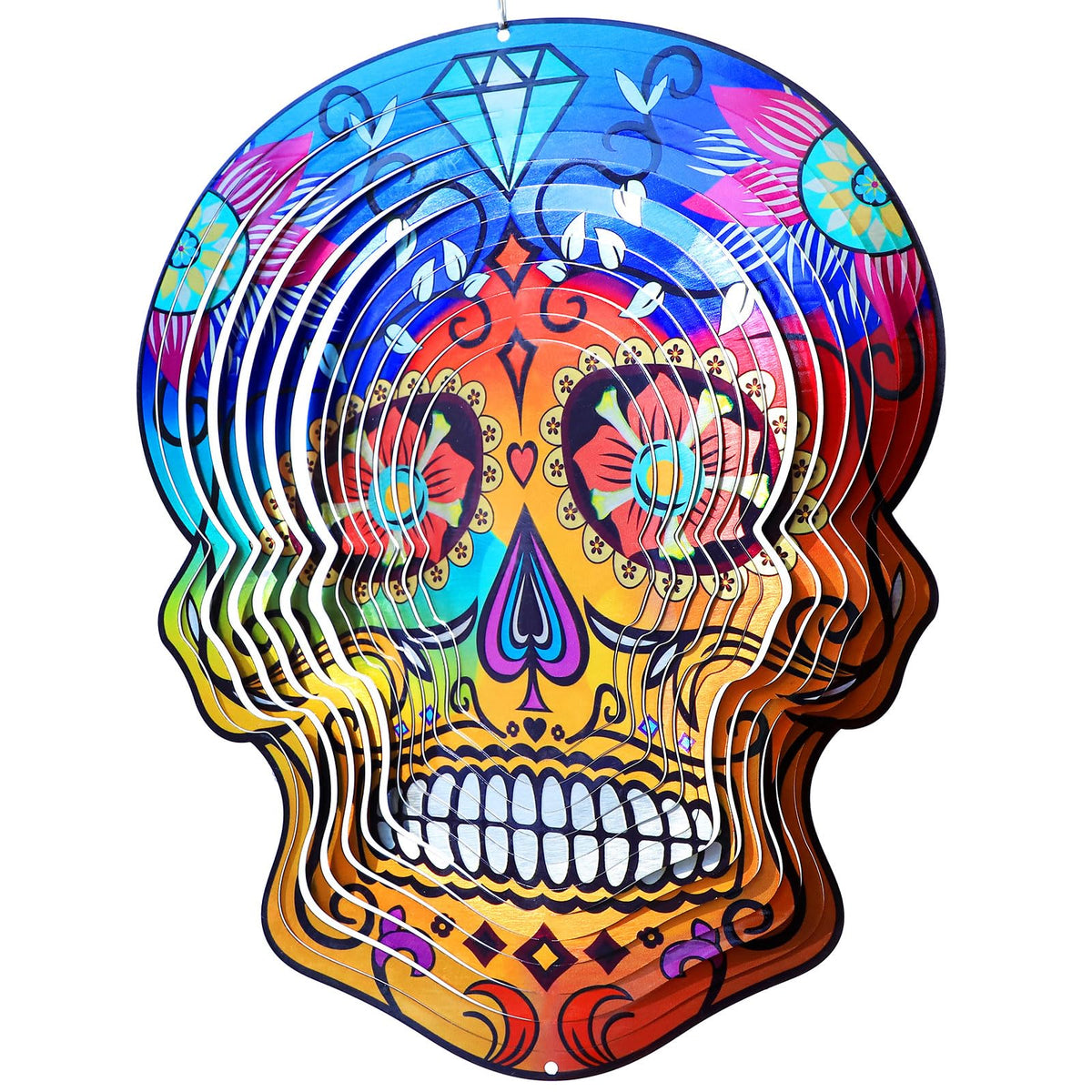 Sugar Skull Wind Spinner (Sugar Skull)