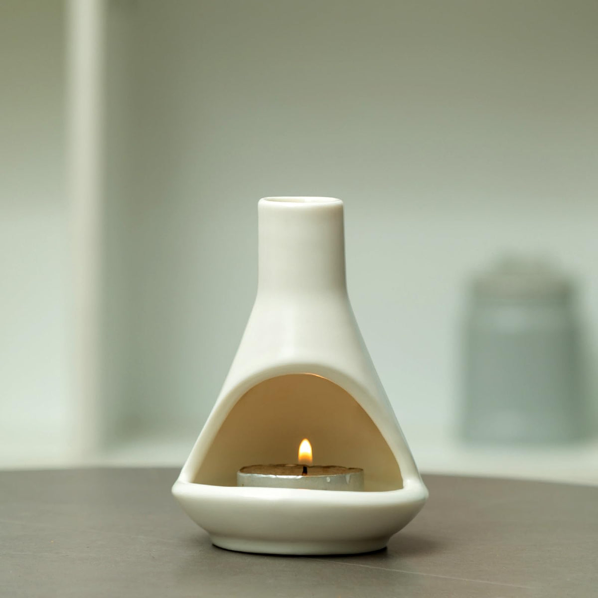 Modern Ceramic Palo Santo Holder & Burner (Palo Santo Holder-white)