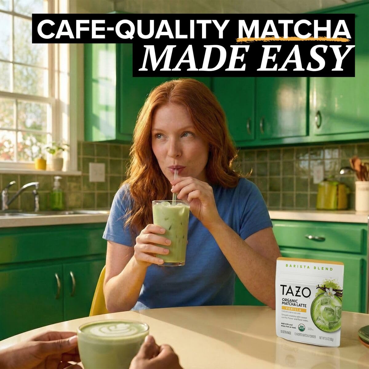 Organic Vanilla Matcha Latte (3.5 Ounce (Pack of 9))