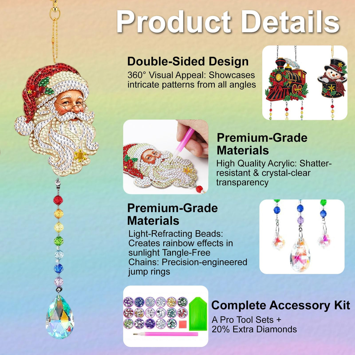 Diamond Art Kits (Merry Christmas)