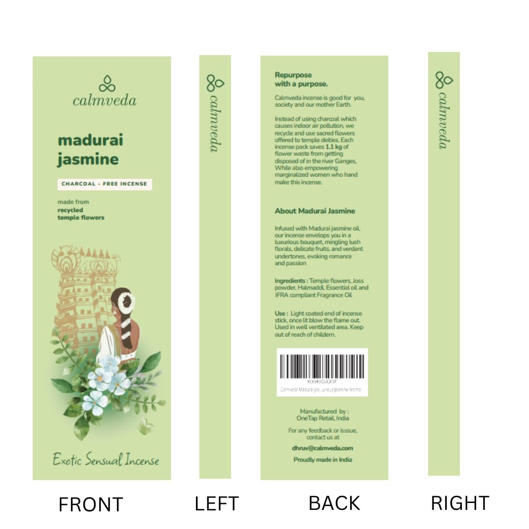 Madurai Jasmine Incense Sticks
