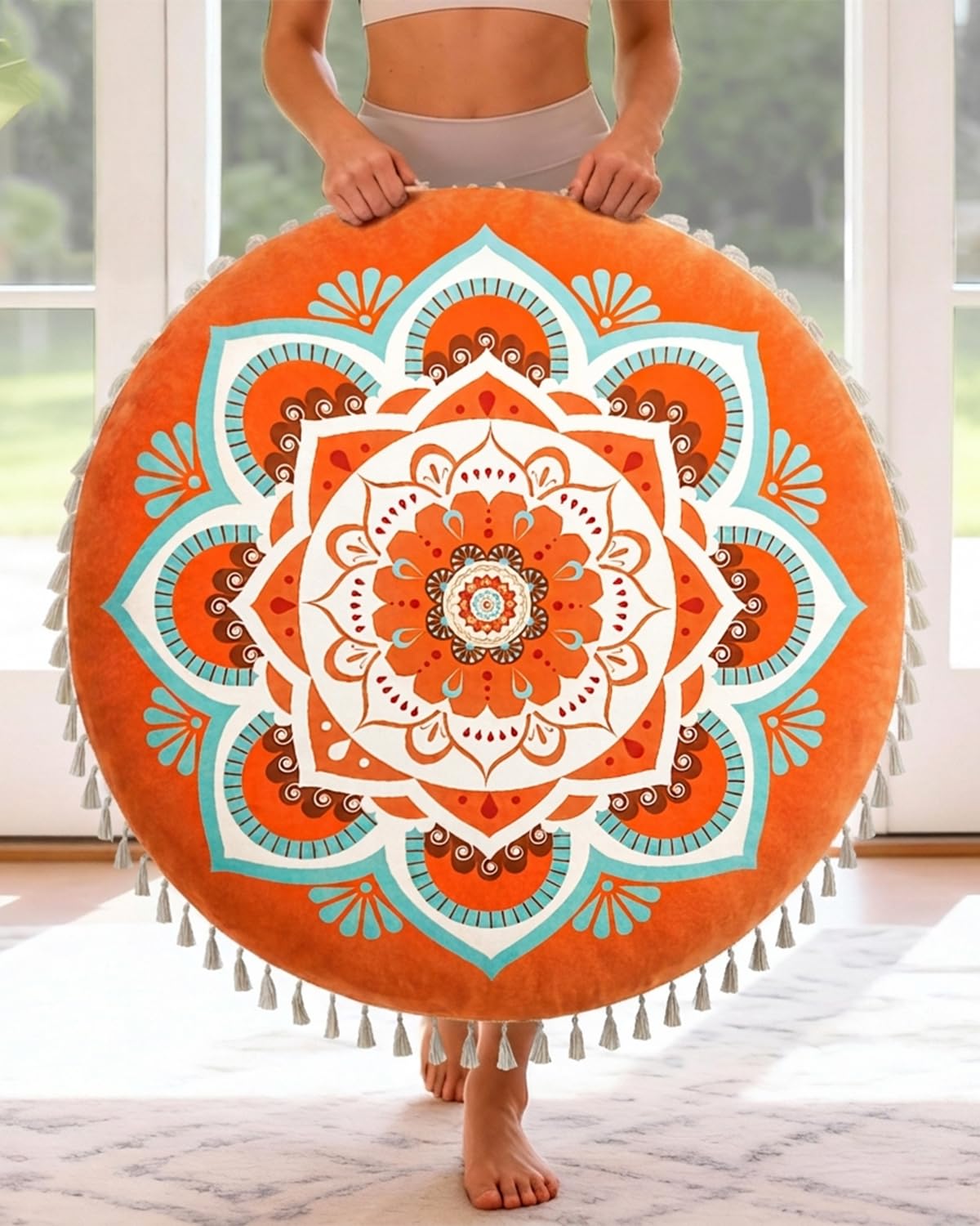 Meditation Cushion (Orange)