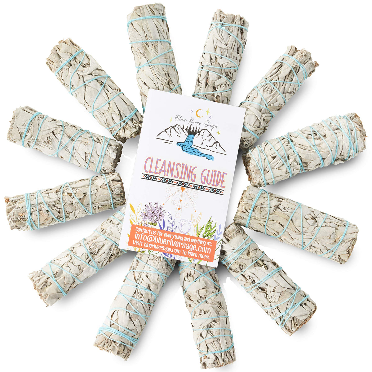 White Sage Smudge Sticks (20 Pack)