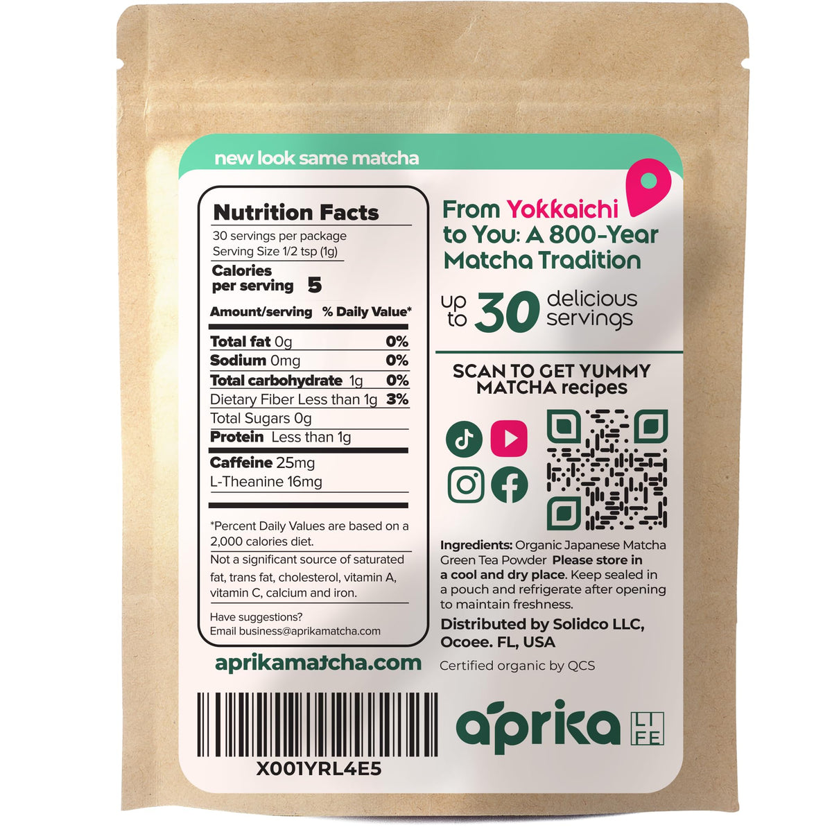 Organic Matcha Powder from Japan (1.05 Ounce (Pack of 1))