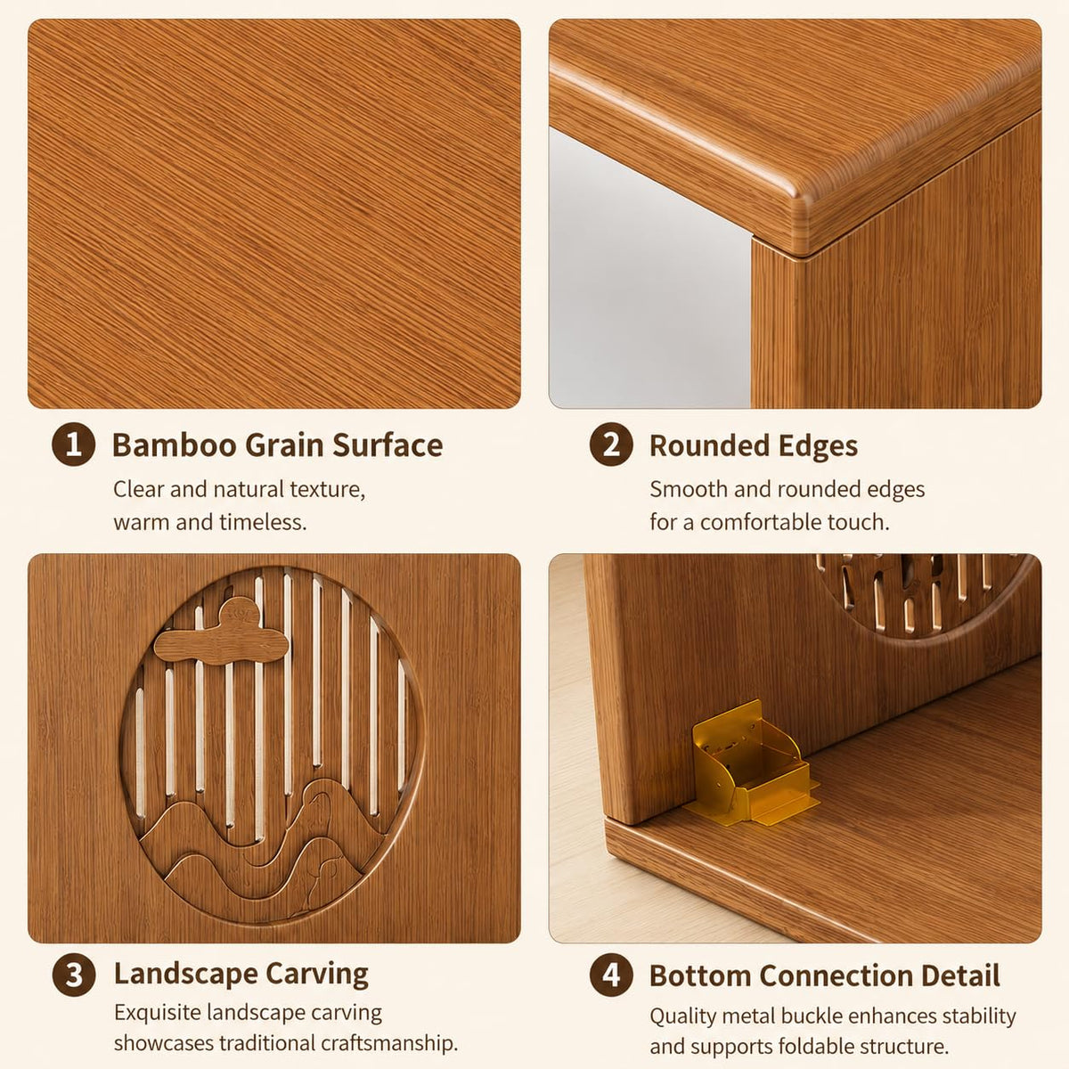 Folding Floor Table (31.5Inch)