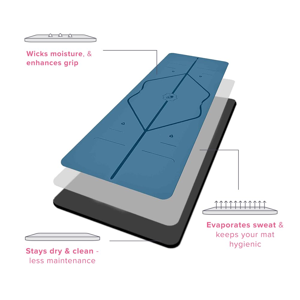 Travel Yoga Mat (Blue)