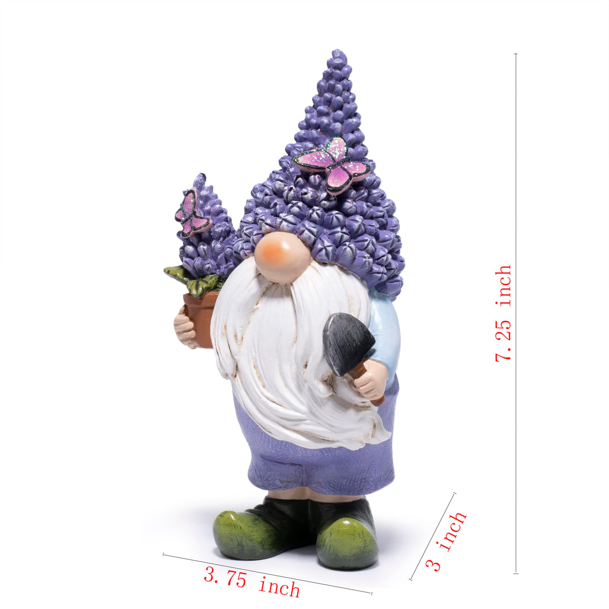 Lavender Figurine Garden Decor (Purple-2)