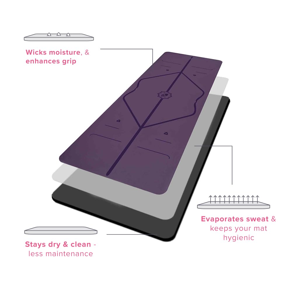 Travel Yoga Mat (Purple)