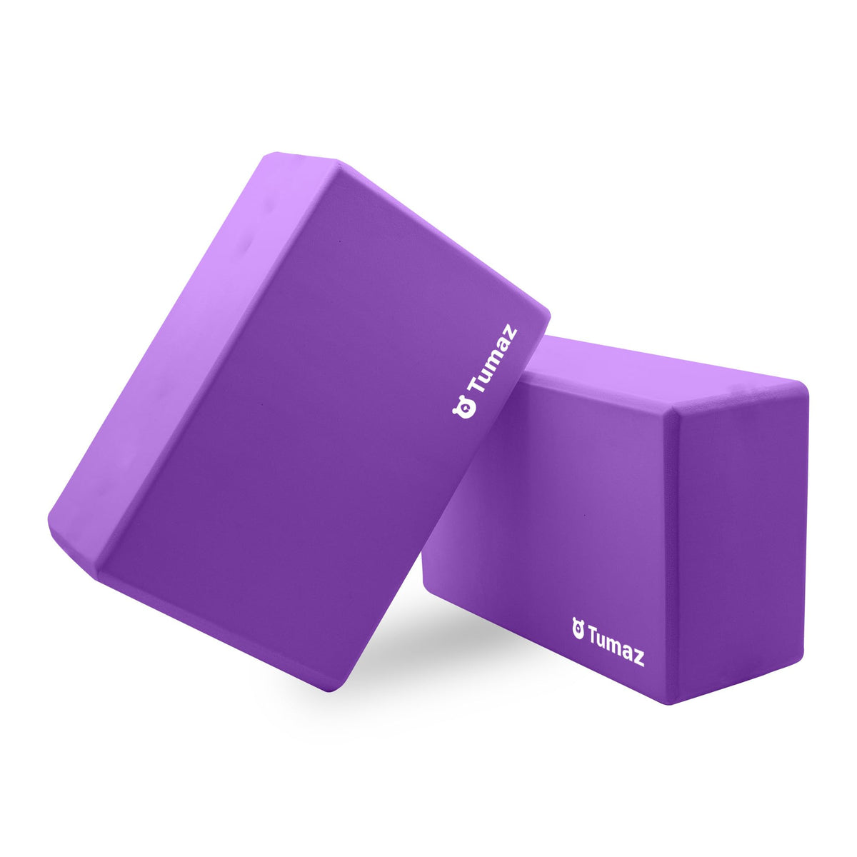 Non Slip Yoga Blocks (purple-2ps / 2PS)