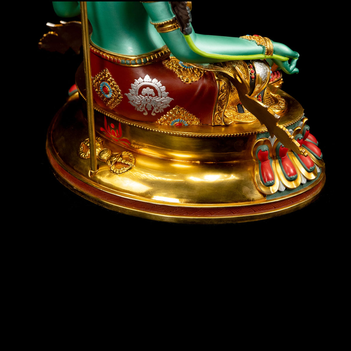 Green Tara Buddha Statue for Zen Decor Indoor (Green Tara / 10.62in)