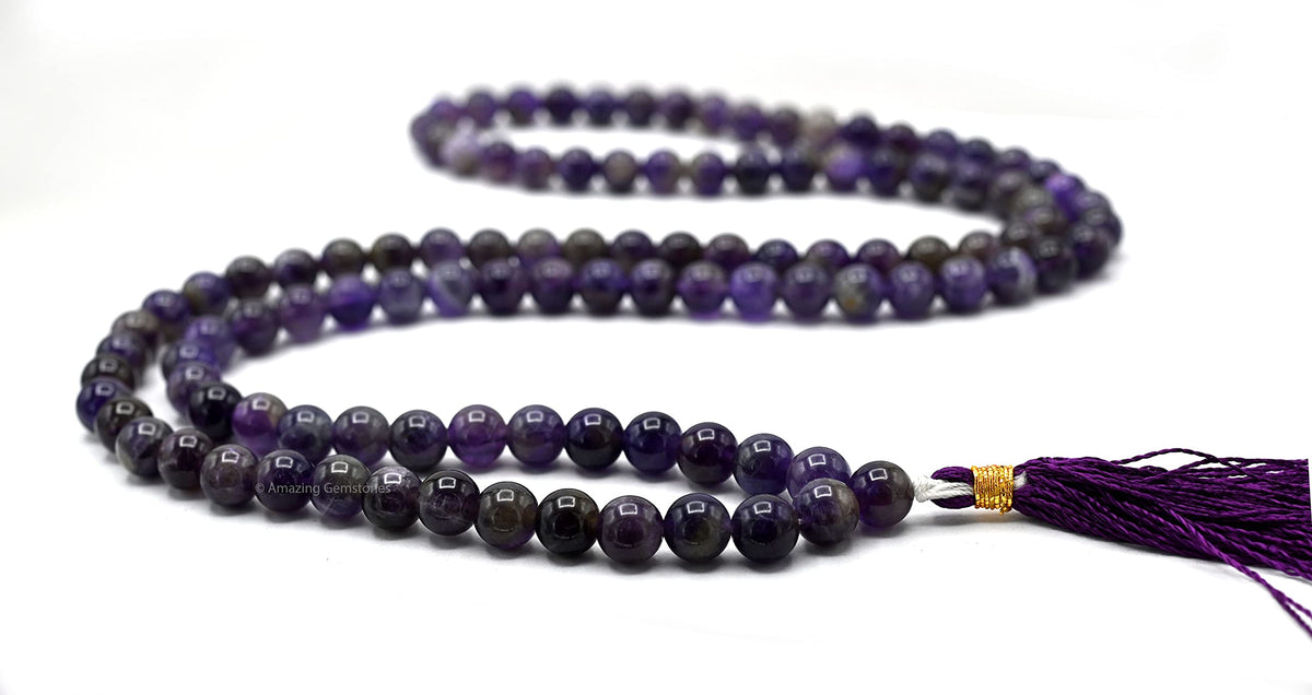 Amethyst Mala (Amethyst / Plain)