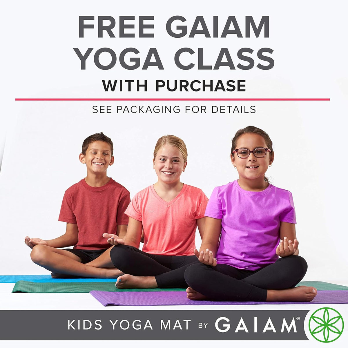 Kids Yoga Mat (Blue Rocket)