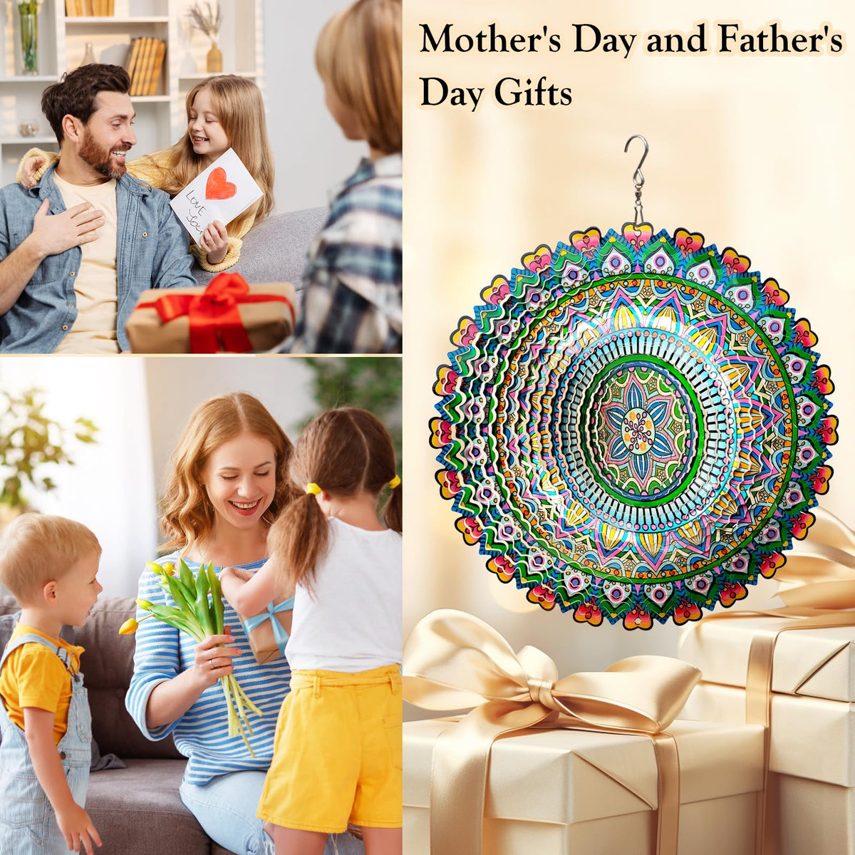Rich Love Mandala Wind Spinner (Mandala Rich Love)