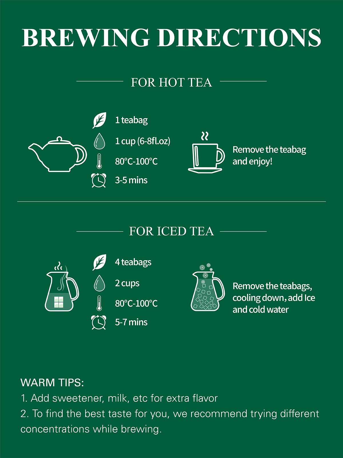 Organic Decaf Green Tea Bags