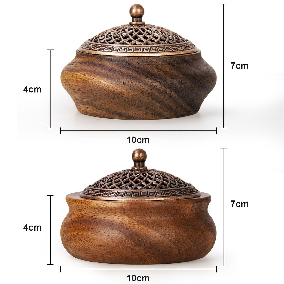 2 Pack Incense Cone Holder (P)