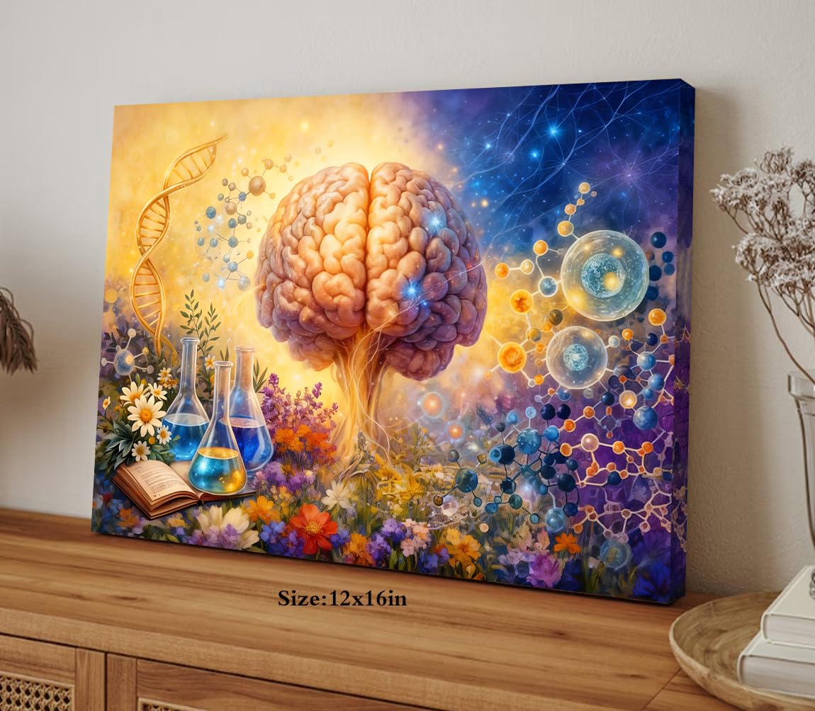 Medical Brain Wall Art Canvas Print (Medical Brain Wall Art Canvas Print)