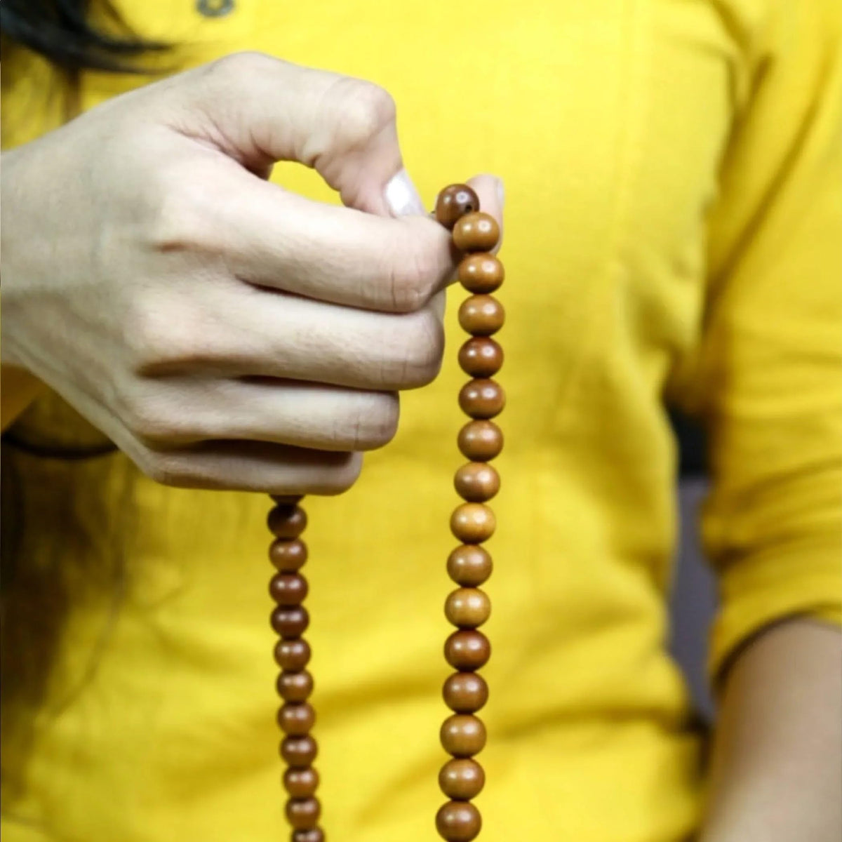 Sandalwood Mala (8mm Bead)
