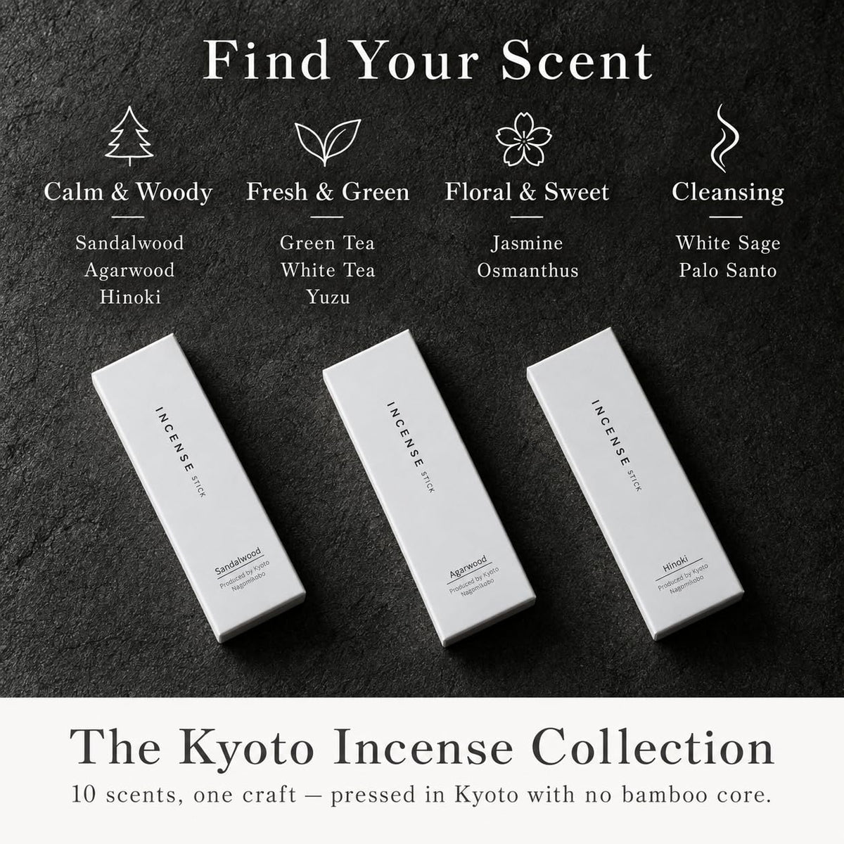 Kyoto Jasmine Incense Sticks