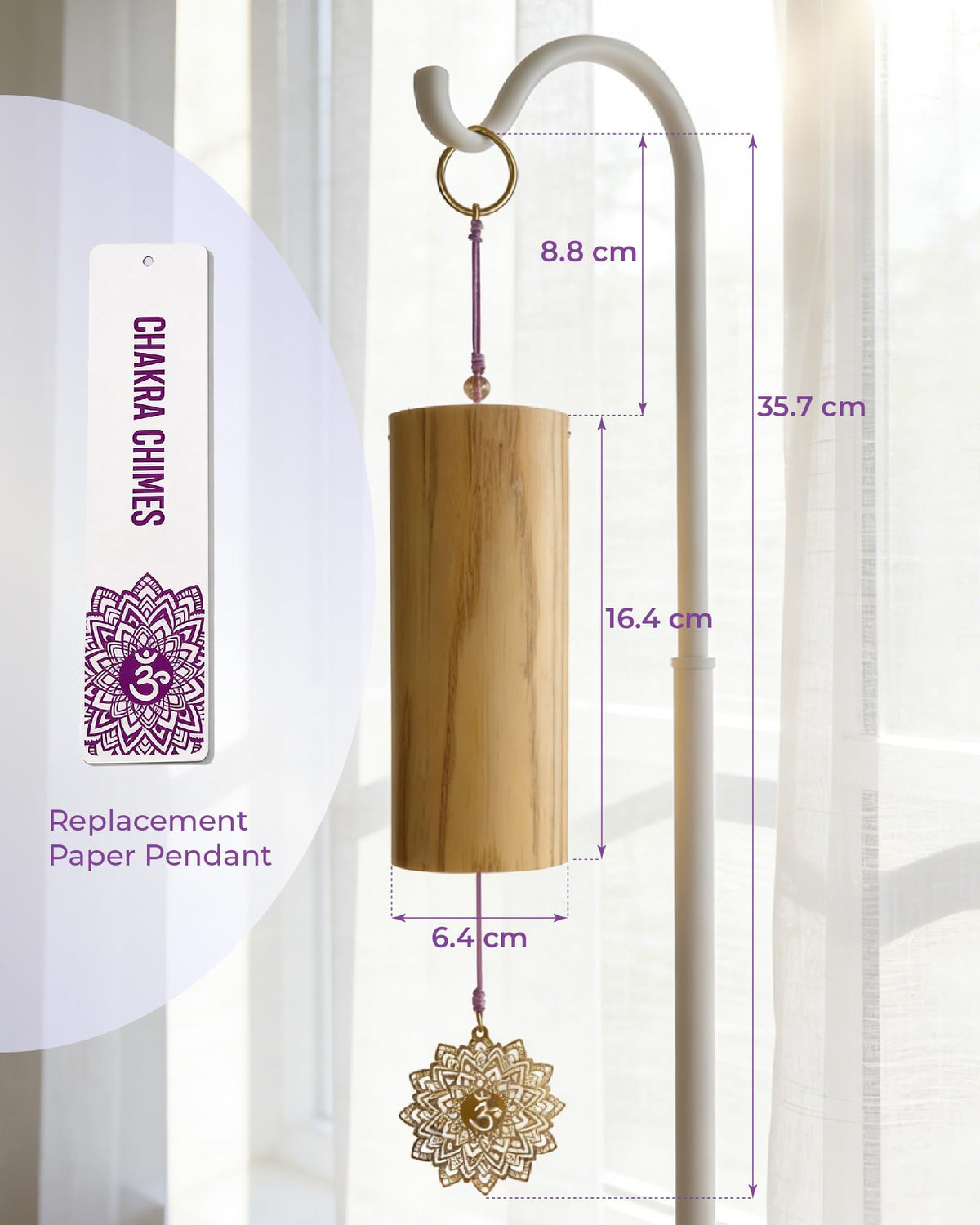 Bamboo Wind Chimes for Outside