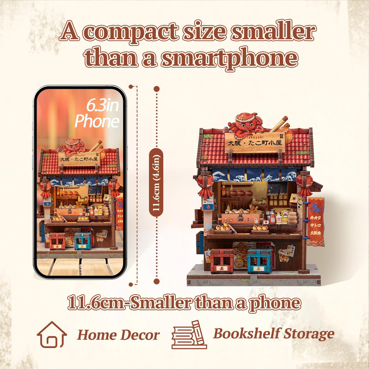3D Wooden Puzzle DIY Miniature House Kit