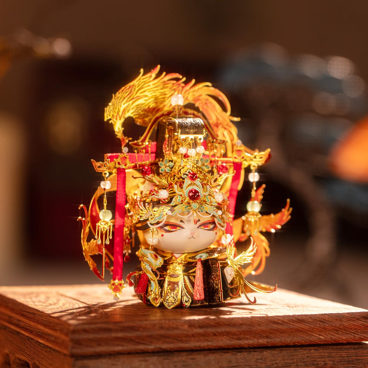 3D Metal Puzzles for Adult Building Miyue Empress Dowager Kitten Kitty (Miyue)