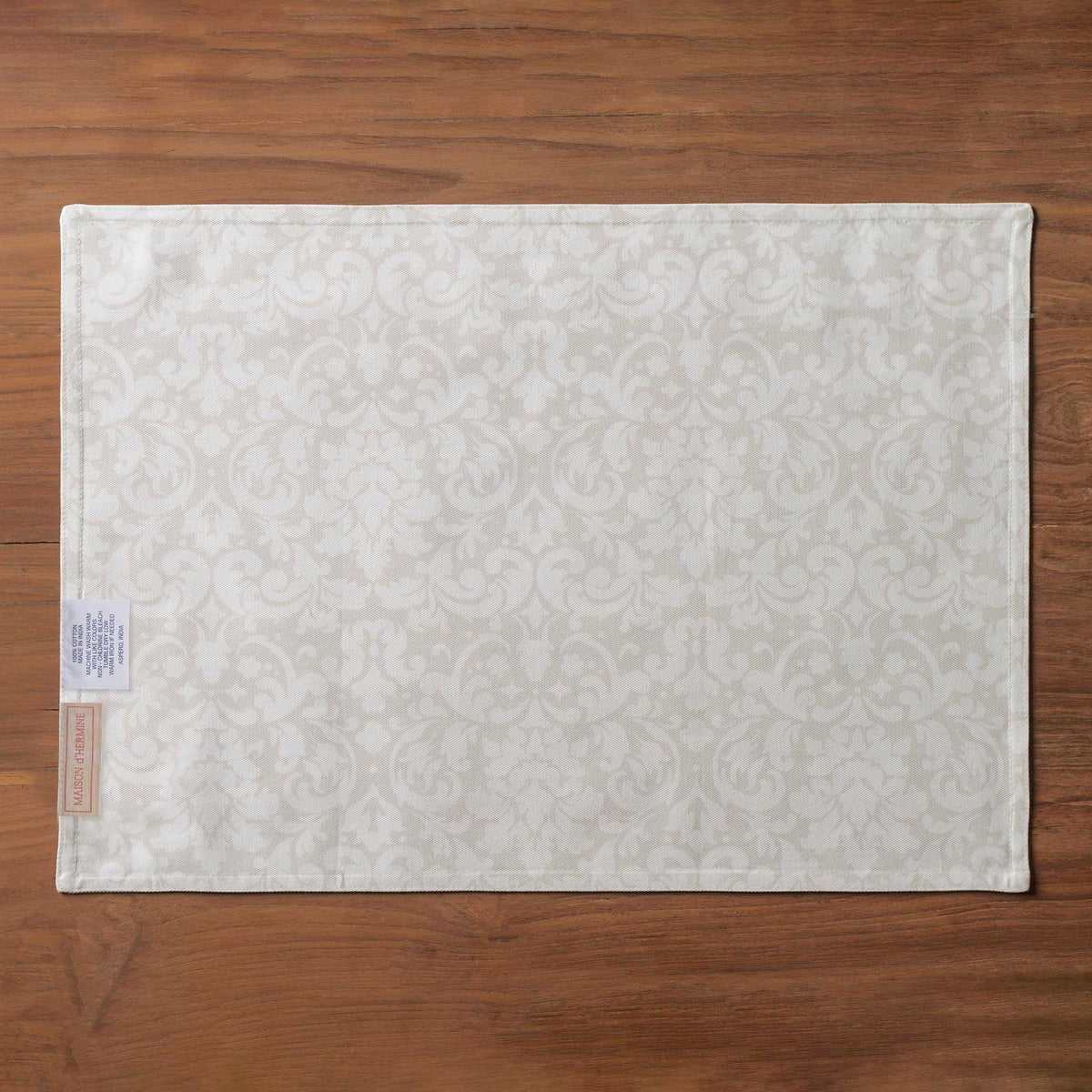 Placemats Set of 4 Reusable 100% Cotton (050 - Campagne / 13" X 19" (Pack of 4))