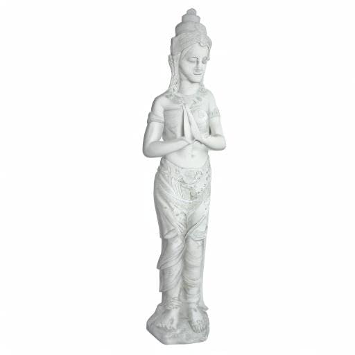 Thai Teppanom Beautiful Being Asian Garden Statue (Large)