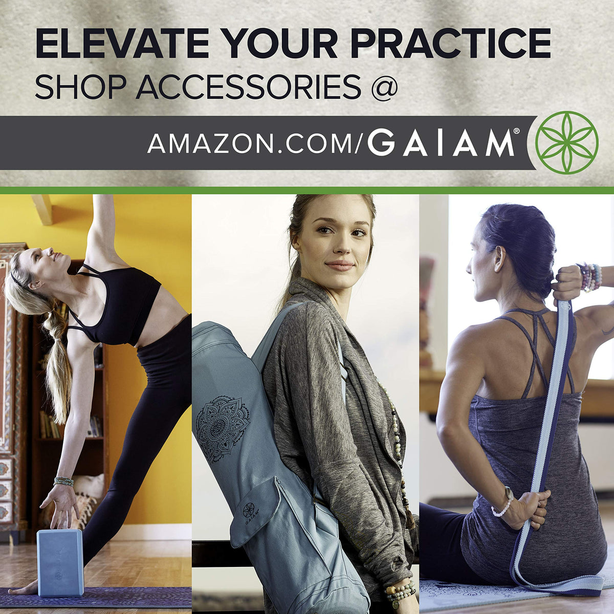 Premium Yoga Mat (Lily Shadows)