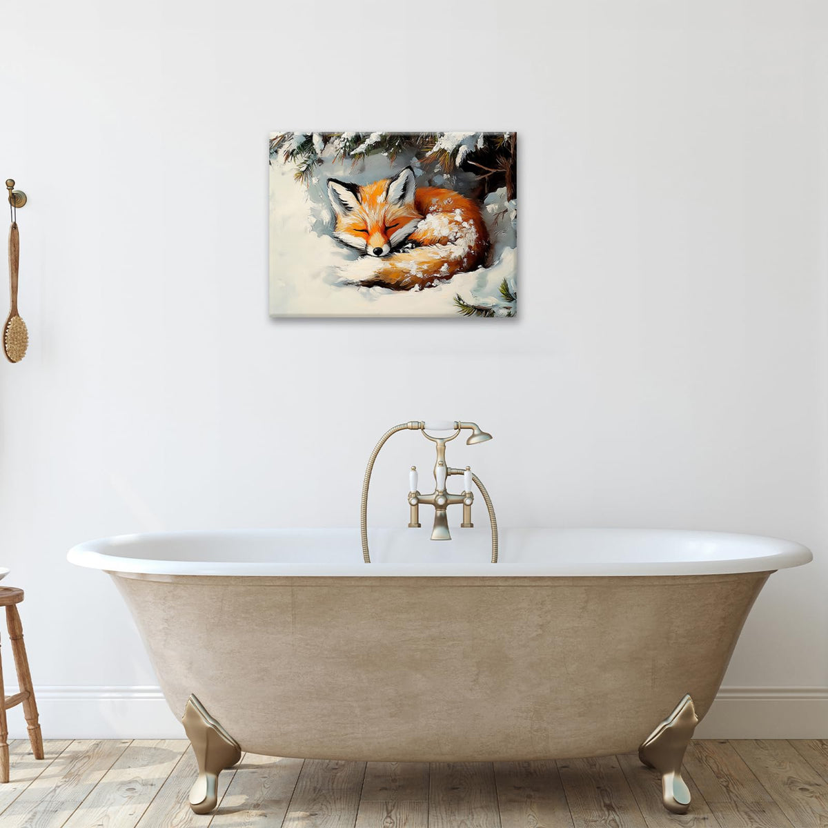 Fox Wall Art Fox Pictures Wall Decor (Fox3 / 24L" x 16W")