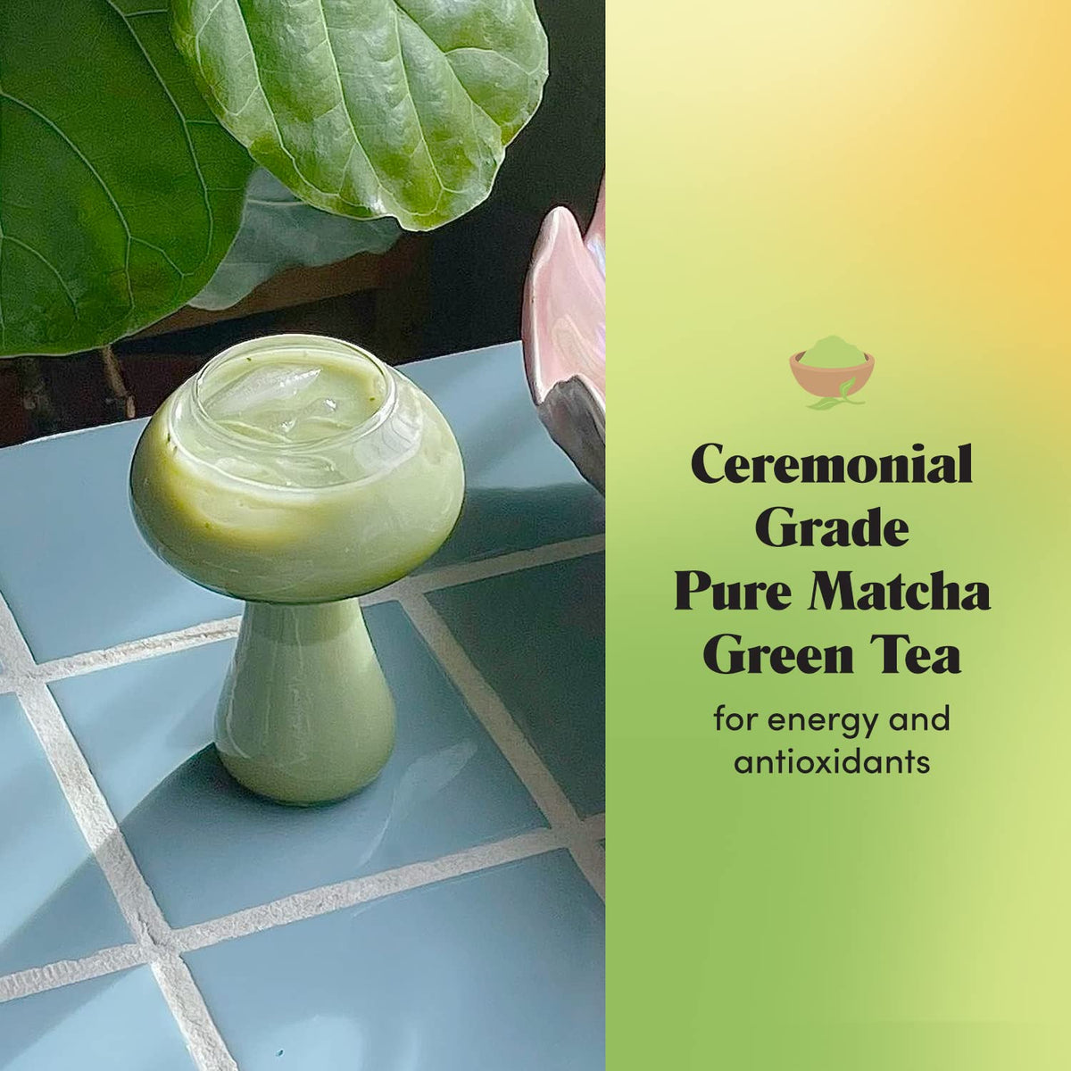 Pure Matcha Ceremonial Grade Matcha Powder (100g Pouch)