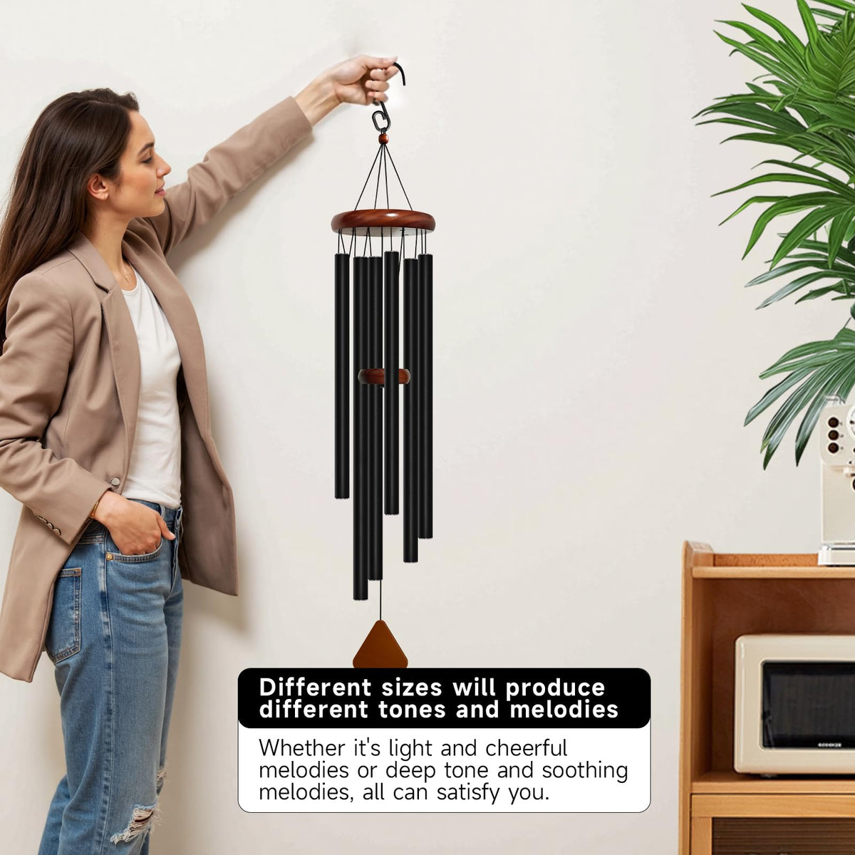 50" Deep Tone Wind Chimes (50 inch)