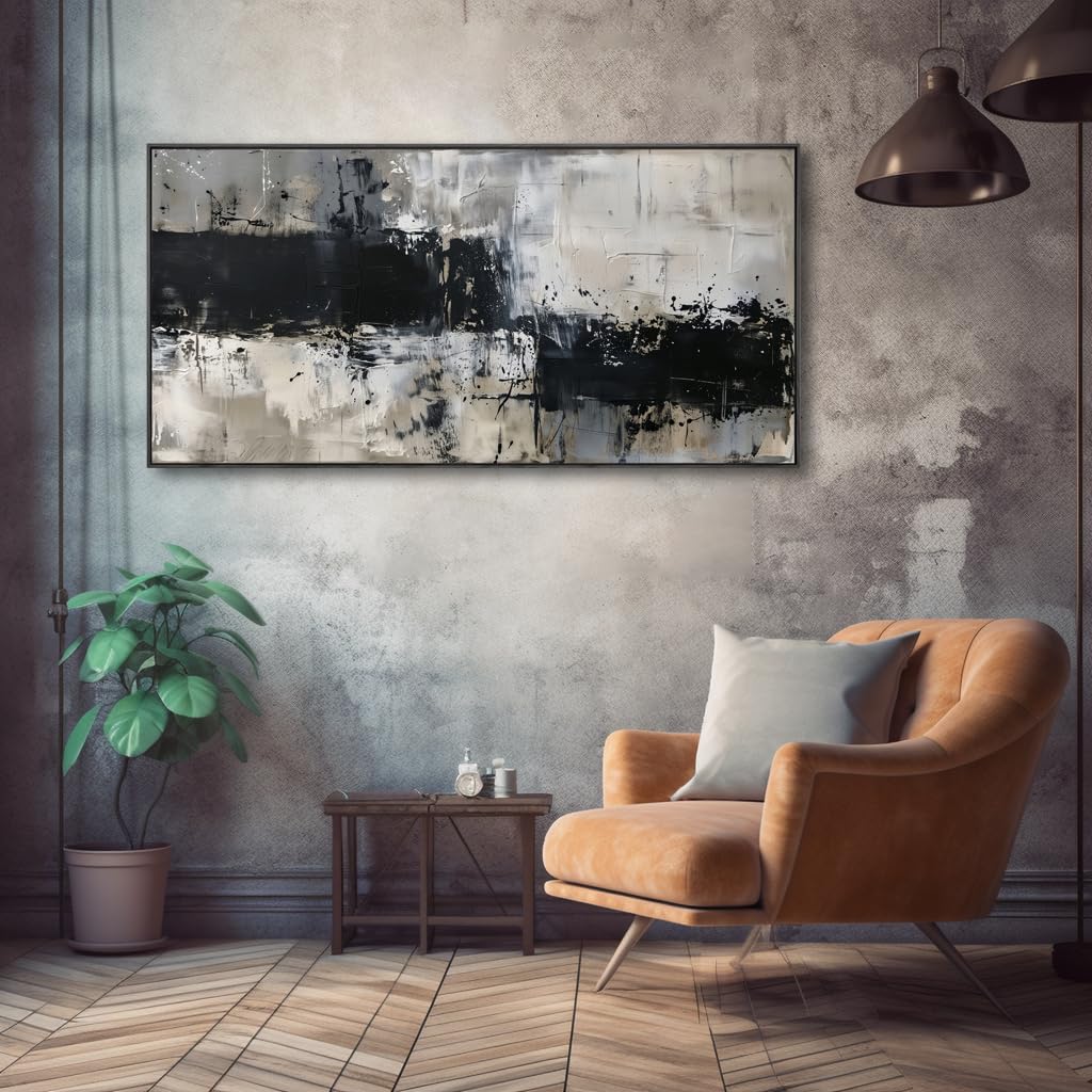 Abstract Canvas Wall Art (40"L x 20"W / Abstract 01)